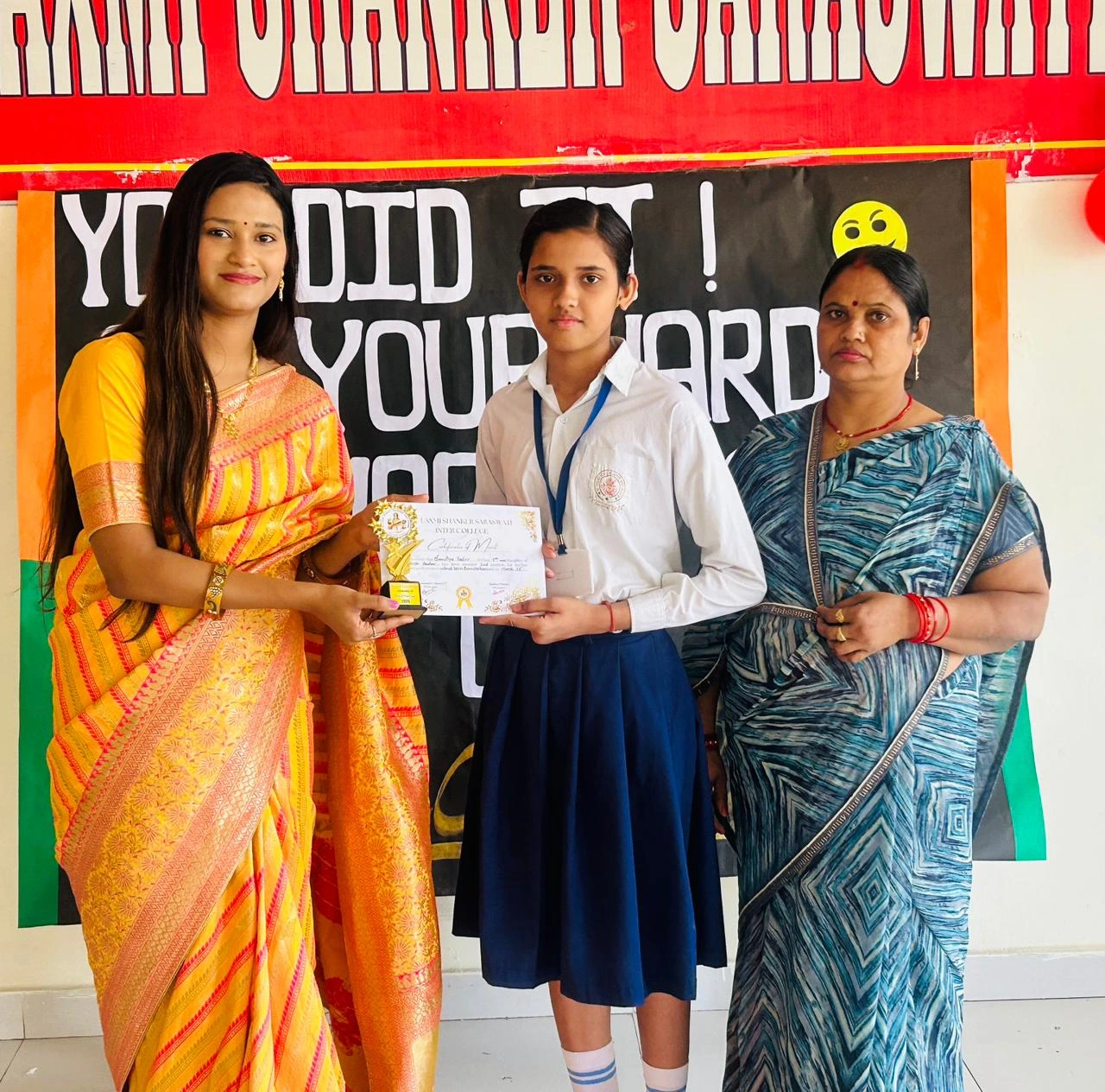 Student recognition ceremony